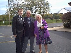 Matthew Clabaugh; David Dorrough; Julia (Judy) Kish Dorrough; Family Wedding